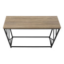  Monarch I 3533 Hall Console - Dark Taupe/Black IMAGE 5