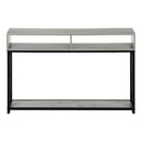  Monarch I 3572 Hall Table - Grey/Black IMAGE 4