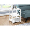  Monarch I 3599 Accent Table - White/White IMAGE 8