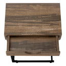  Monarch I 3602 Accent Table - Brown/Black IMAGE 5