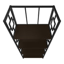  Monarch I 3617 62" Bookcase - Espresso/Black IMAGE 5