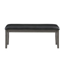  Mazin Furniture Nashua 5567GY-13 Bench IMAGE 1