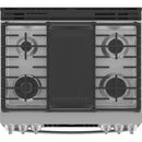  GE Profile 30-in Slide-in Dual Fuel Range with No Preheat Air fry Technology PC2S930YPFS IMAGE 4