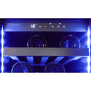  Silhouette 28-Bottle Pro Series Wine Cellar with LED Lighting SPRWC031D1SS IMAGE 8