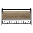  Monarch I 4501 Bench - Dark Taupe/Black IMAGE 4