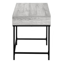  Monarch I 7553 Computer Desk - Grey/Black Metal IMAGE 3