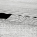  Monarch I 7553 Computer Desk - Grey/Black Metal IMAGE 6