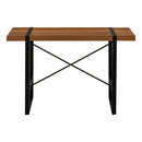  Monarch I 7655 Computer Desk - Walnut/Black Metal IMAGE 5