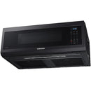  Samsung 30-inch, 1.1 cu.ft. Over-the-Range Microwave Oven with Wi-Fi Connectivity ME11A7510DG/AC IMAGE 14