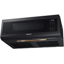  Samsung 30-inch, 1.1 cu.ft. Over-the-Range Microwave Oven with Wi-Fi Connectivity ME11A7510DG/AC IMAGE 9