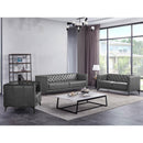  Primo International Arima Stationary Leather Look Chair U627100633STCH IMAGE 2