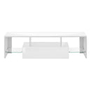  Monarch I 3548 TV Stand - High Glossy White IMAGE 4