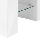  Monarch I 3548 TV Stand - High Glossy White IMAGE 7