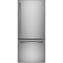 GE 20.9 cu. ft. Bottom Mount Refrigerator with LED Lighting GDE21DYRKFS IMAGE 1
