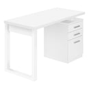  Monarch I 7690 Left/Right Computer Desk - White IMAGE 1