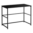  Monarch I 7776 Computer Desk - Black/Black IMAGE 1