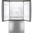 GE 33-inch, 24.8 cu. ft. French 3-door Refrigerator GNE25DYRKFS IMAGE 2