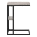  Monarch I 3671 Accent Table - Grey/Black Metal IMAGE 2