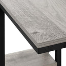  Monarch I 3671 Accent Table - Grey/Black Metal IMAGE 6
