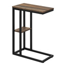  Monarch I 3673 Accent Table - Brown Reclaimed-Look/Black Metal IMAGE 1