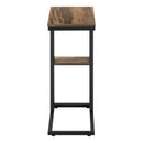  Monarch I 3673 Accent Table - Brown Reclaimed-Look/Black Metal IMAGE 3