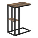 Monarch I 3673 Accent Table - Brown Reclaimed-Look/Black Metal IMAGE 4