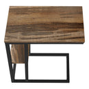 Monarch I 3673 Accent Table - Brown Reclaimed-Look/Black Metal IMAGE 5