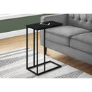  Monarch I 3761 Accent Table - Black/Black Metal IMAGE 2