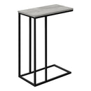  Monarch I 3762 Accent Table - Grey/Black Metal IMAGE 1