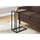  Monarch I 3766 Accent Table - Dark Taupe/Black Metal IMAGE 2