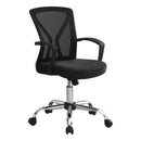  Monarch I 7460 Office Chair - Black/Chrome Base IMAGE 1