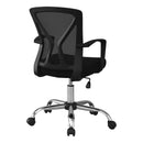  Monarch I 7460 Office Chair - Black/Chrome Base IMAGE 2
