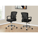  Monarch I 7460 Office Chair - Black/Chrome Base IMAGE 3