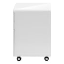  Monarch I 7583 Filling Cabinet - High Glossy White IMAGE 3