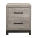 Mazin Furniture Zephyr 2-Drawer Nightstand 1577-4 IMAGE 1