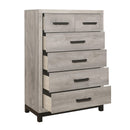 Mazin Furniture Zephyr 6-Drawer Chest 1577-9 IMAGE 3