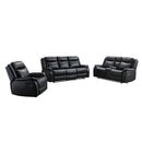 Mazin Furniture Paxton 99926BLK-1RR Rocker Recliner IMAGE 3