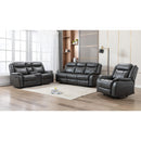  Mazin Furniture Paxton 99926GRY-3 Reclining Sofa IMAGE 5