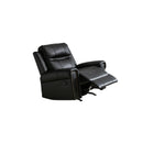 Mazin Furniture Emerson Rocker Leather Recliner 99927BLK-1RR IMAGE 2