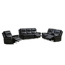  Mazin Furniture Emerson 99927BLK-3 Reclining Sofa IMAGE 4
