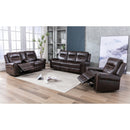 Mazin Furniture Emerson Rocker Leather Recliner 99927BRW-1RR IMAGE 6