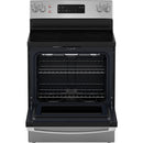 GE 30-inch Freestanding Electric Range with Self-Clean JCB630SVSS IMAGE 4
