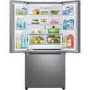 Samsung 32-inch, 25 cu. ft. French 3-Door Refrigerator with Dual Auto Ice Maker with Ice Bites™ RF25C5151SR/AA IMAGE 3