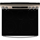 GE 30-inch Freestanding Electric Range with True European Convection Technology JCB840ETES IMAGE 2