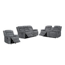  Mazin Furniture Zenthia 99989GRY-2C Reclining Loveseat with Center Console IMAGE 7