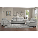  Mazin Furniture Holleman 9333GY-3 Sofa IMAGE 5