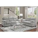  Mazin Furniture Holleman 9333GY-2 Love Seat IMAGE 4