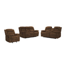  Mazin Furniture Zenthia 99989BRW-2C Reclining Loveseat with Center Console IMAGE 4