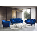  Mazin Furniture Odette 99880NAV-2 Loveseat IMAGE 6