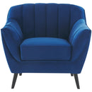  Mazin Furniture Odette 99880NAV-1 Chair IMAGE 1